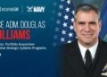 Vice Adm. Douglas Williams. Williams will assume the role of director of PAE Strategic Systems Programs