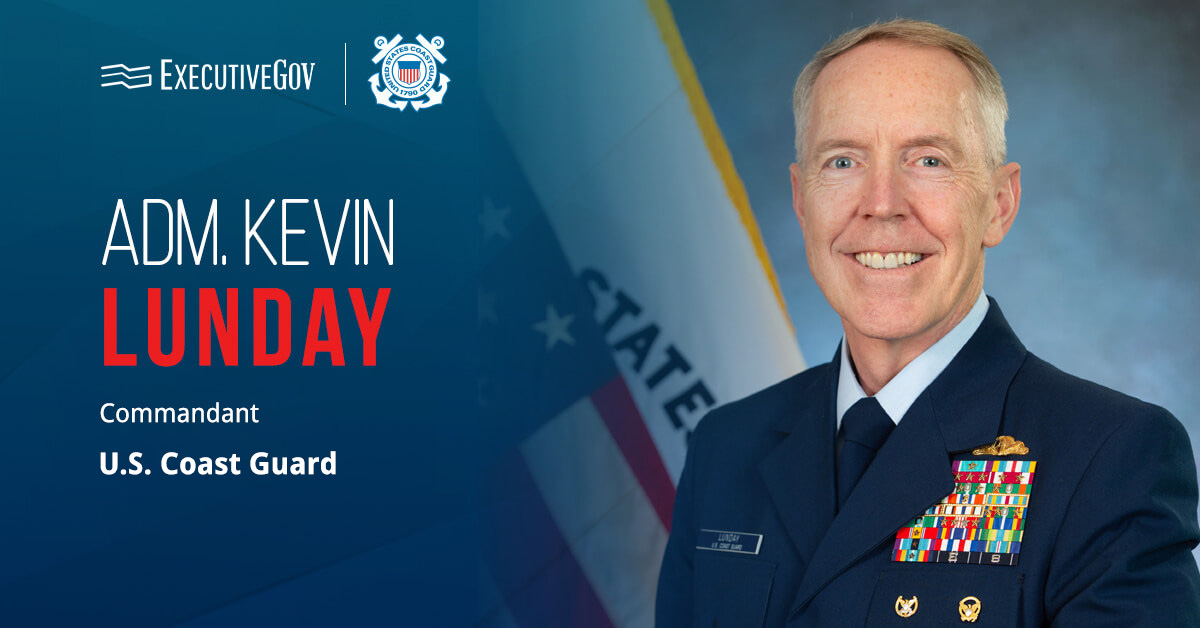 USCG Commandant Kevin Lunday. Adm. Kevin Lunday discussed the planned establishment of the Special Missions Command.