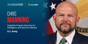 Chris Manning. Manning was appointed the U.S. Army's capability program executive for intelligence and spectrum warfare.
