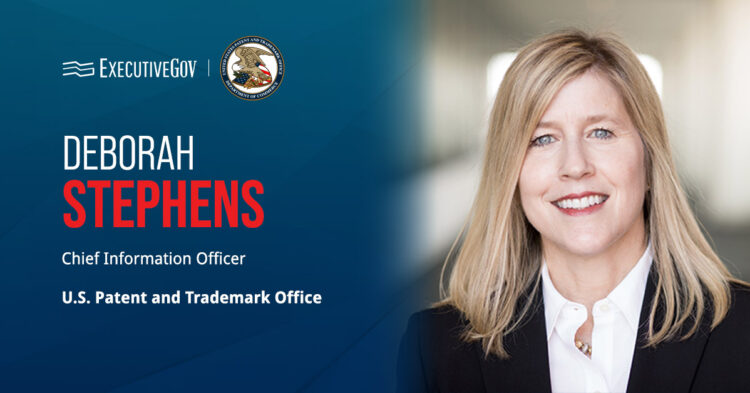 USPTO Affirms Deborah Stephens' Role as CIO Executive Gov Deborah Stephens. The acting CIO was chosen by the USPTO as its official information chief.