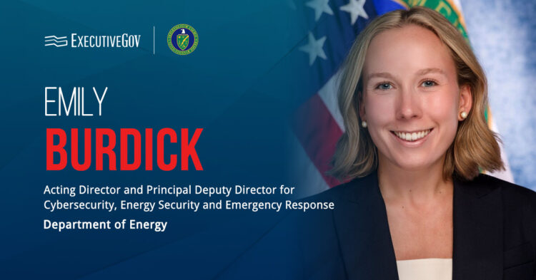 Emily Burdick Named Acting Director of DOE's CESER Office Executive Gov Emily Burdick Named Acting Director of DOE's CESER Office
