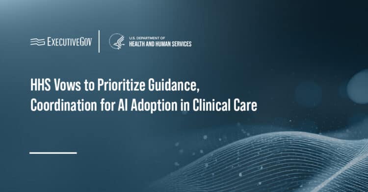 Department of Health and Human Services. The agency set its priorities to foster AI adoption in clinics based on RFI results.