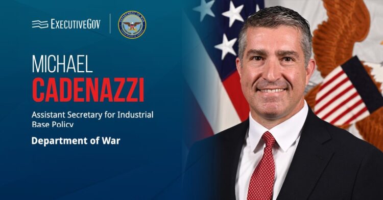 Michael Cadenazzi. The DOW assistant secretary for industrial base policy discussed Trump’s move to invoke DPA.