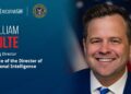 William Pulte. The Federal Housing Finance Agency director has been named acting director of national intelligence.