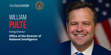 William Pulte. The Federal Housing Finance Agency director has been named acting director of national intelligence.