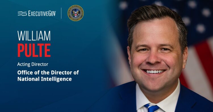 William Pulte Named Acting Director of National Intelligence Executive Gov William Pulte. The Federal Housing Finance Agency director has been named acting director of national intelligence.