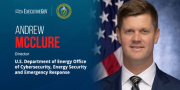 Andrew McClure. The new director of DOE's CESER will be lead the protection of U.S. cyber and physical energy infrastructure.