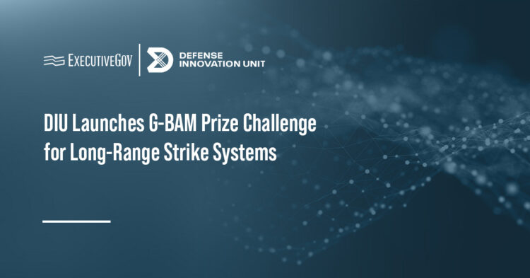 Defense Innovation Unit logo. DIU has launched the G-BAM challenge seeking low-cost, long-range precision strike systems.