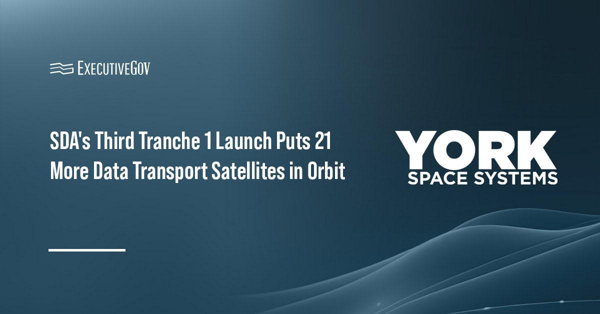 SDA's Third Tranche 1 Launch Puts 21 More Data Transport Satellites in Orbit