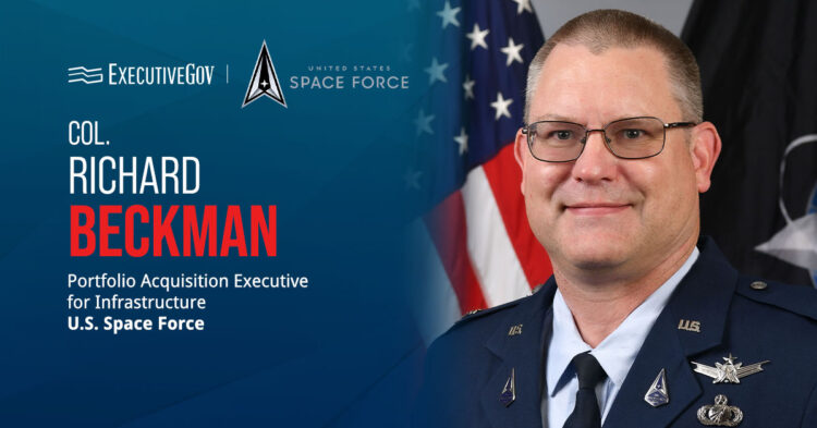 Space Force Appoints Richard Beckman as PAE for Infrastructure Executive Gov Richard Beckman. The U.S. Space Force appointed Col. Richard Beckman as portfolio acquisition executive for infrastructure.