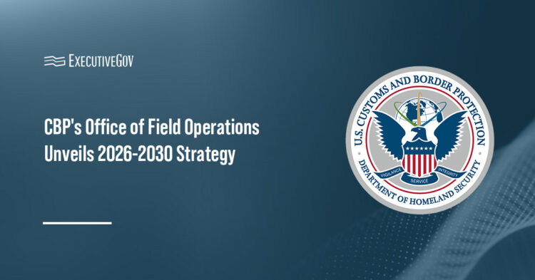 CBP logo. CBP's Office of Field Operations has launched its 2026-2030 strategy to protect national and economic security.
