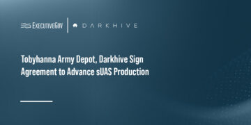 Darkhive. The company has partnered with Tobyhanna Army Depot to speed up manufacturing of small-unmanned aircraft systems.