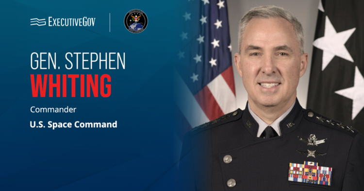 Stephen Whiting. The SPACECOM leader unveiled the combatant command's fiscal 2029-2033 Integrated Priorities List.