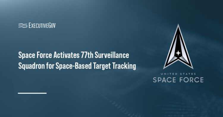 Space Force Activates 77th Surveillance Squadron for Space-Based Target Tracking Executive Gov U.S. Space Force logo. Space Delta 7 has activated the 77th Surveillance Squadron for space-based target tracking.
