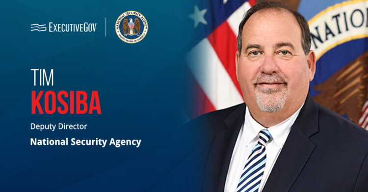 Tim Kosiba. The National Security Agency Deputy Director discussed the NSA's new collaboration with commercial AI companies.