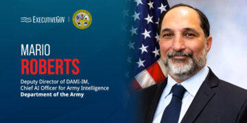 Army CAIO Mario Roberts. Roberts offered a candid assessment of AI adoption in military intelligence, from workforce skill gaps and early deployment missteps